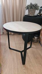 Bijzettafeltje, Huis en Inrichting, Minder dan 55 cm, Rond, Zo goed als nieuw, Ophalen