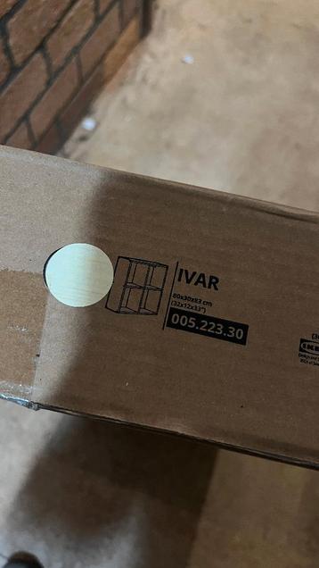 Ikea IVAR Open Kast 80x30x83cm - afbeelding 3