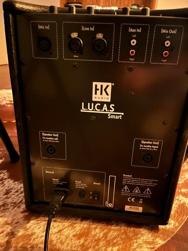 H.K. Audio L.U.C.A.S. Smart luidspeakerset, Audio, Tv en Foto, Professionele Audio-, Tv- en Video-apparatuur, Zo goed als nieuw