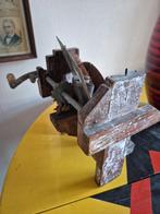 Antieke Hand-aangedreven bonensnijder, Ophalen of Verzenden