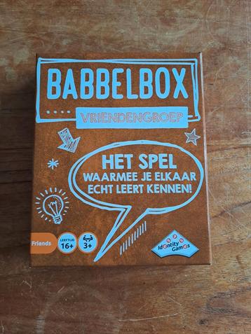 Babbelbox Vriendengroep - Kennismakingsspel beschikbaar voor biedingen