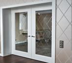 MDF Binnendeuren met Glas-in-lood - Maatwerk, Doe-het-zelf en Verbouw, 80 tot 100 cm, Binnendeur, Nieuw, Ophalen of Verzenden