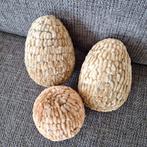 Decoratie 2 x ovaal en 1 x ronde vorm, Ophalen of Verzenden, Zo goed als nieuw