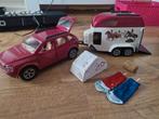 Schleich auto met trailer, Kinderen en Baby's, Ophalen of Verzenden, Zo goed als nieuw
