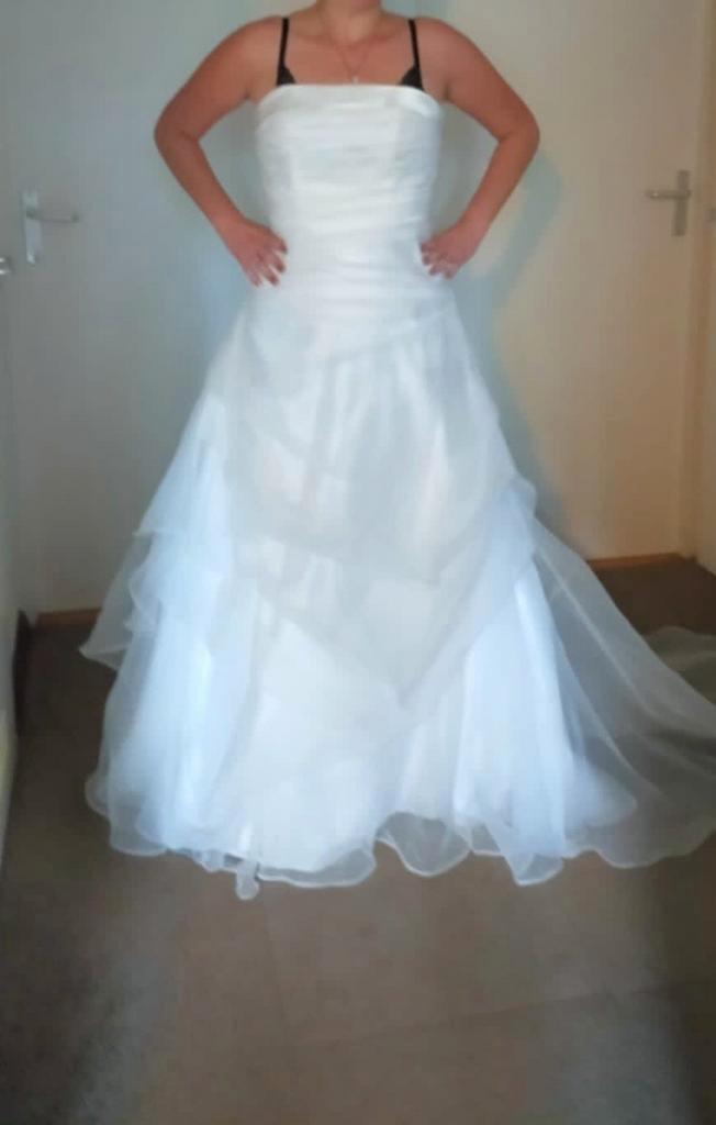 Bruidsjurk, Kleding | Dames, Trouwkleding en Trouwaccessoires, Zo goed als nieuw, Trouwjurk, Wit, Ophalen