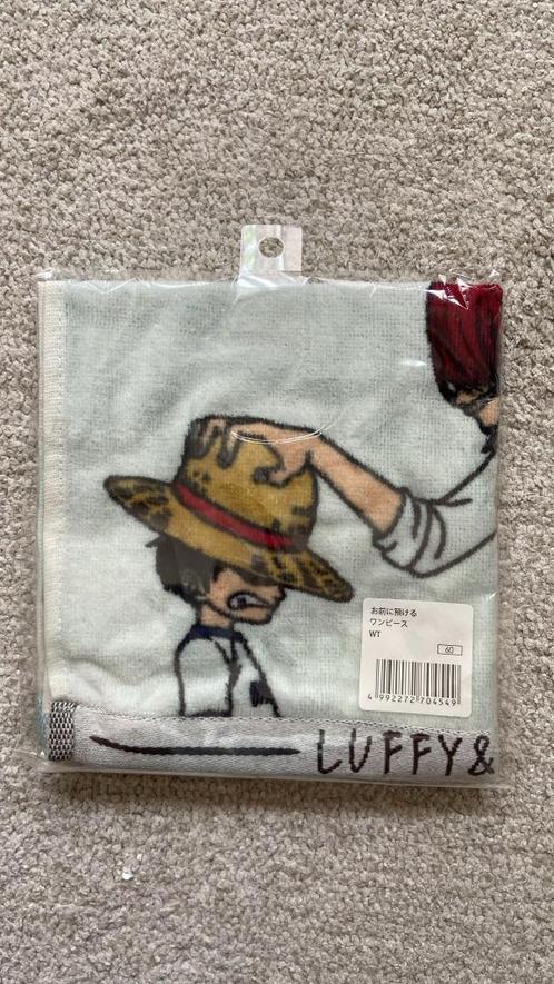 One Piece Handkerchief – Luffy & Shanks Scene (From Japan), Hobby en Vrije tijd, Overige Hobby en Vrije tijd, Nieuw, Ophalen of Verzenden