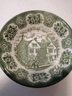 Old Inns series papschaaltje, 16x5cm, groen, Antiek en Kunst, Antiek | Servies los, Ophalen of Verzenden