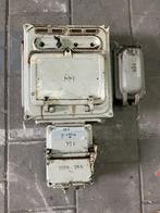 Vintage industriële metalen schakelkasten | groepenkast, Ophalen