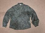 Vila panterblouse, maat 40, Maat 38/40 (M), Zwart, Vila, Ophalen of Verzenden