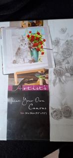 Schilder je eigen canvas - 24x24cm, Ophalen of Verzenden, Nieuw, Doek