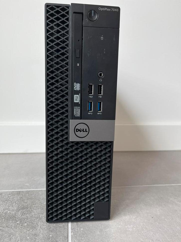 Dell Optiplex 7040 SFF- i5 6500/8gb ram/420gb opslag, Computers en Software, Desktop Pc's, Zo goed als nieuw, 3 tot 4 Ghz, HDD