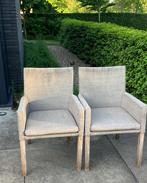 Gratis tuinstoelen, Tuin en Terras, Ophalen, Gebruikt, Textileen