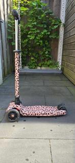 vanPauline Step Leopard & Dots / Roze / 3 Wielen / LED, Ophalen of Verzenden, Zo goed als nieuw, Overige typen