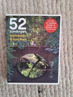 52 Zondagen Wandelen & Lunchen - Nederland, Overige merken, Fiets- of Wandelgids, Ophalen of Verzenden, Zo goed als nieuw