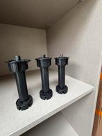 4 hoge keukenkasten., Huis en Inrichting, Keuken | Keukenelementen, Ophalen, Gebruikt, 200 cm of meer, Grijs