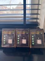Solarlamp buiten sensor zwart 3 stuks nieuw, Zonne-energie, Minder dan 50 watt, Wandlamp, Nieuw