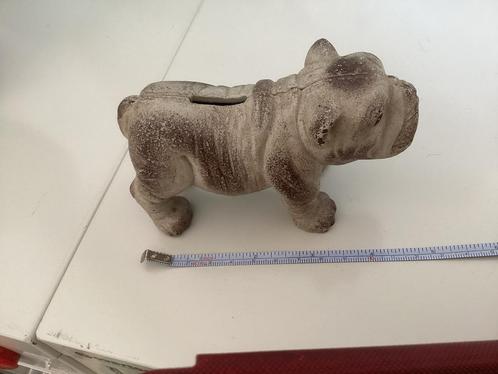 Gietijzeren Bulldog Spaarpot, Antiek en Kunst, Antiek | Woonaccessoires, Ophalen of Verzenden