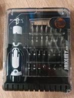 Schroevendraaier set met bitjes. - Zwart, Ophalen of Verzenden, Eiberstraat 9 te Dokkum, Foto Meinema, Nieuw