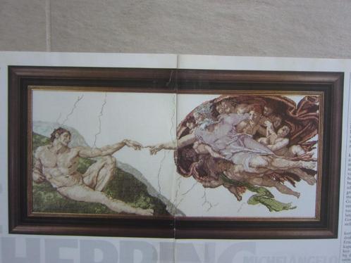 borduur patroon Michelangelo Buonarroti borduren, Hobby en Vrije tijd, Borduren en Borduurmachines, Zo goed als nieuw, Patroon