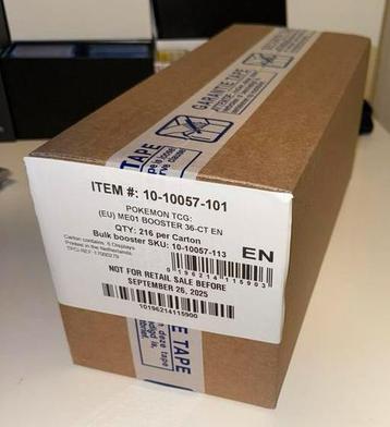 Mega Evolution | Boosterbox Case | Mint Case | beschikbaar voor biedingen