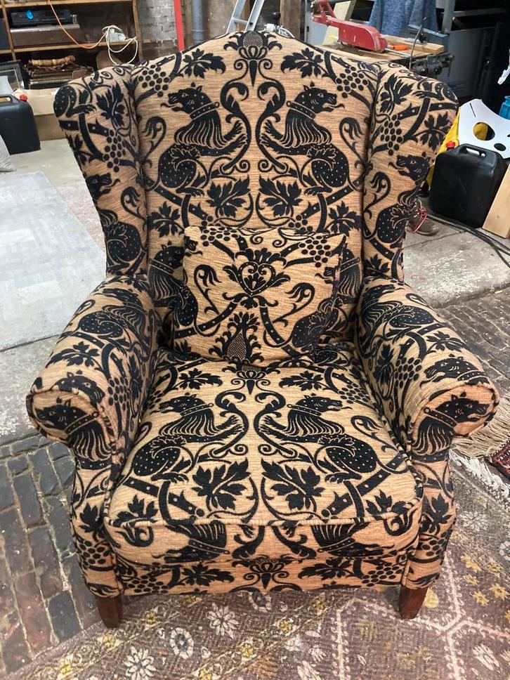 Super gave fauteuile, Huis en Inrichting, Fauteuils, Zo goed als nieuw, Stof, 75 tot 100 cm, Ophalen of Verzenden