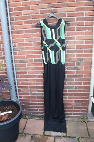 Jumpsuit zwart groen Ana alcazar mt 40 Nieuw Vaste prijs OPR, Kleding | Dames, Jumpsuits, Nieuw, Maat 38/40 (M), Zwart, Ophalen of Verzenden