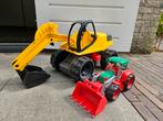 Graafmachine zandbak + trekker, Ophalen, Gebruikt