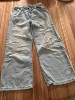 Spijkerbroek met wijde pijpen en rafels van Zara maat 152, Broek, Meisje, Ophalen of Verzenden, Zo goed als nieuw