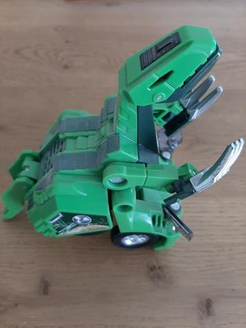 GROENE DINO/AUTO  TRANSSFORMER  beschikbaar voor biedingen