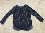 Donkerblauwe blouse Compagnia Italiana, Kleding | Dames, Verzenden, Blauw