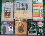 Stansmessen Set - Mannen Thema, Hobby en Vrije tijd, Kaarten | Zelf maken, Ophalen of Verzenden, Nieuw, Pons of Mal