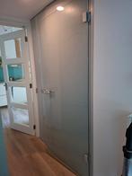 Glazen deur 87x211cm, Doe-het-zelf en Verbouw, Deuren en Horren, Ophalen