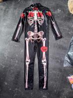 Skelet kostuum met rozen - Maat 134/140 nieuw, Ophalen of Verzenden, Nieuw, 134 t/m 140, Jongen of Meisje