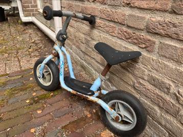Puky loopfiets rijdt top, beetje roest beschikbaar voor biedingen
