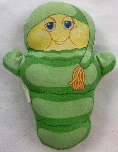 Playskool Gloworm Glo Worm Squeaker Vintage 1985 Hasbro, Verzamelen, Poppetjes en Figuurtjes, Zo goed als nieuw, Verzenden