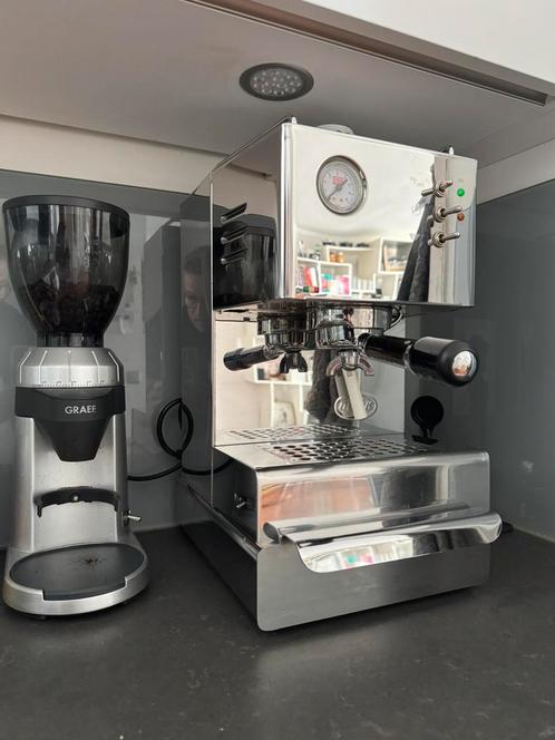 Quickmill 3000, Witgoed en Apparatuur, Koffiezetapparaten, Gebruikt, Gemalen koffie, Espresso apparaat, Afneembaar waterreservoir