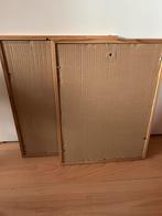 Twee houten lijsten, Ophalen of Verzenden, Zo goed als nieuw, Hout, Minder dan 50 cm