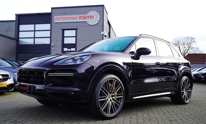 Porsche Cayenne 4.0 Turbo S E-Hybrid | Keramisch | Facelift, Auto's, Porsche, Bedrijf, Te koop, Cayenne, 360° camera, 4x4, ABS