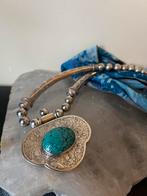 Turkoois turquoise Navajo Arizona geluk beschermt eyecatcher, Sieraden, Tassen en Uiterlijk, Kettingen, Blauw, Nieuw, Ophalen of Verzenden