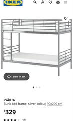 Stapelbed Ikea Svärta (gedemonteerd), Ophalen, Gebruikt, 90 cm, Tweepersoons
