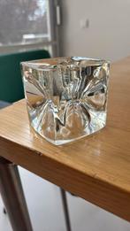 Vintage Sklo Union kandelaar 7x7x7, Ophalen of Verzenden, Zo goed als nieuw, Minder dan 25 cm