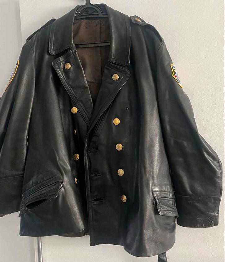 NYPD harley davidson Politie Jas - New York xl maat 50, Kleding | Heren, Jassen | Zomer, Gedragen, Overige maten, Zwart, Ophalen of Verzenden
