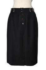 Les Copains rok, rokje, zwart, Mt. 38 / M, Kleding | Dames, Rokken, Maat 38/40 (M), Zwart, Zo goed als nieuw, Knielengte