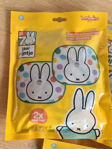 NIEUW! Nijntje Zonneschermen Auto – Set van 2 beschikbaar voor biedingen