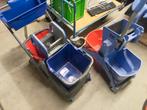 2 schoonmaak trolleys karren, Huis en Inrichting, Ophalen