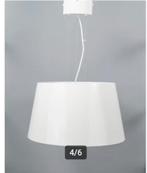 Ikea hanglamp Kulla wit metaal 50cm ophalen, Ophalen, Metaal, 50 tot 75 cm