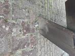 Picknick bank. 8 pers, Ophalen, Gebruikt, Rechthoekig, Hout