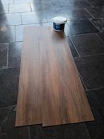 NIEUW!! 3 stuks PVC plak vloer met een beetje lijm, Ophalen, Kunststof, Gebruikt, 50 tot 150 cm