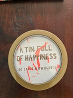 Blik met mooie kaarten met quotes, Verzamelen, Blikken, Ophalen, Nieuw