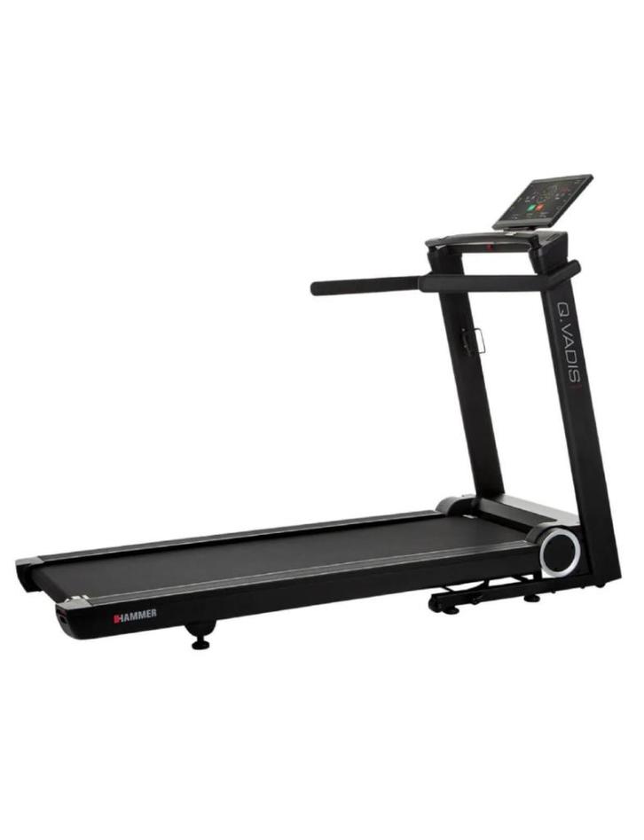 Hammer Q. Vadis 10.0 Treadmill | Loopband, Sport en Fitness, Fitnessmaterialen, Nieuw, Overige typen, Armen, Benen, Borst, Buik